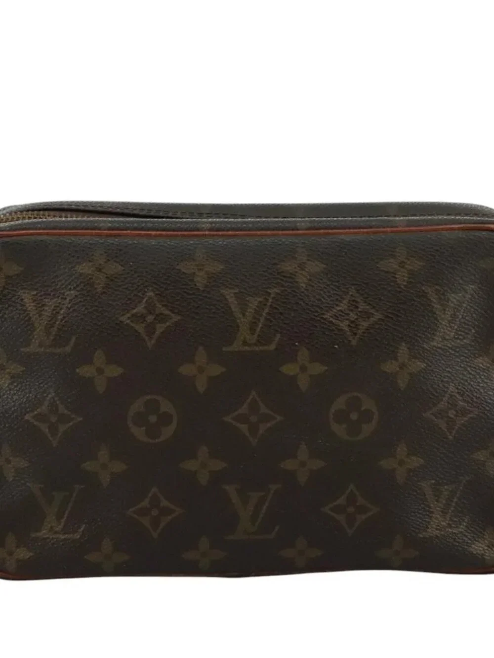 LOUIS VUITTON Monogram Compiegne 23 Clutch Bag M51847 LV Auth